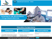Tablet Screenshot of clinicaasturiasecarreno.com